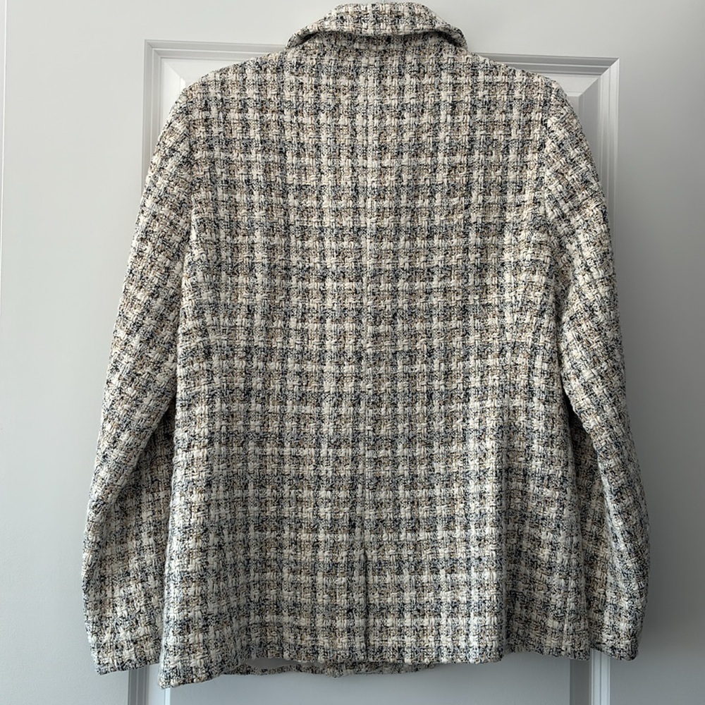 NWOT Ever New Size 10 Marla Boucle Tweed Blazer - Picture 3 of 9